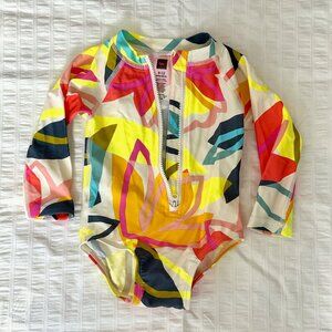 Tea Collection Kids Swim One Piece - Multicolor Floral